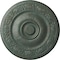 Ekena Millwork Neuveau Ceiling Medallion (Fits Canopies up to 6 3/8"), 24 1/4"OD x 2"P, Cloud Burst Crackle CM24NACBC - alternate 1